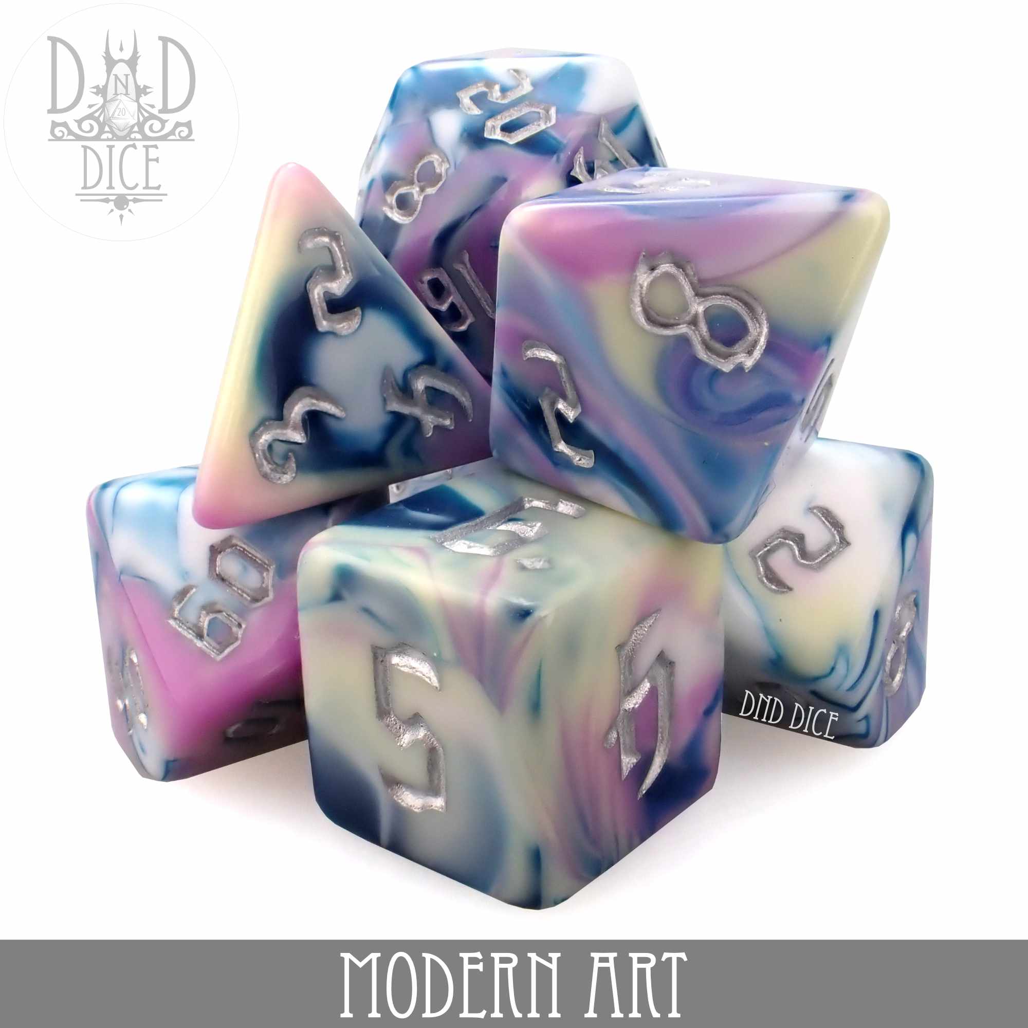 Modern Art Dice Set (Online Order Only)