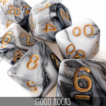 Moon Rocks 7 or 11 Dice Set (Online Order Only)