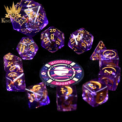 Moonlit Night 12 Dice Set