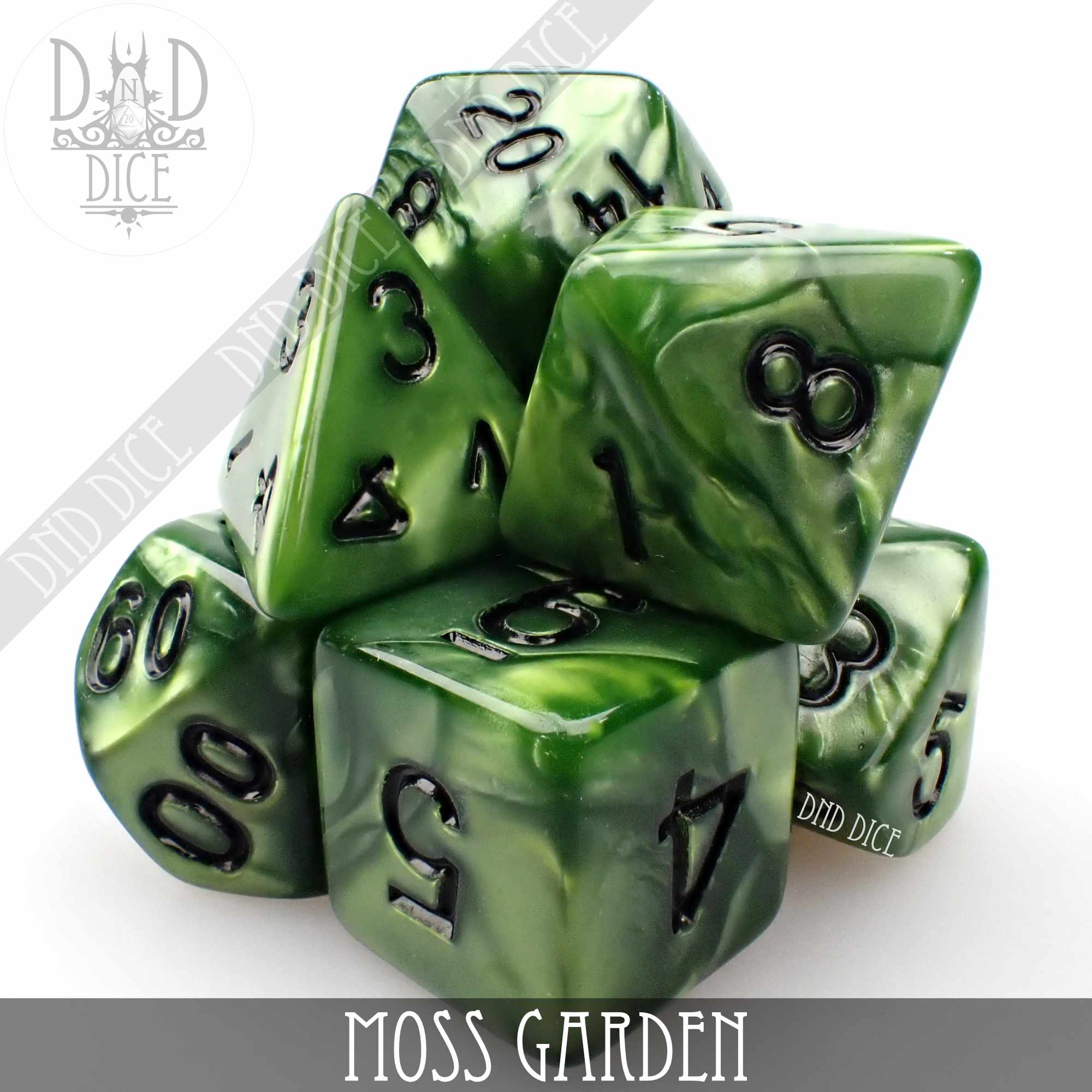Moss Garden Dice Set (Online Order Only)