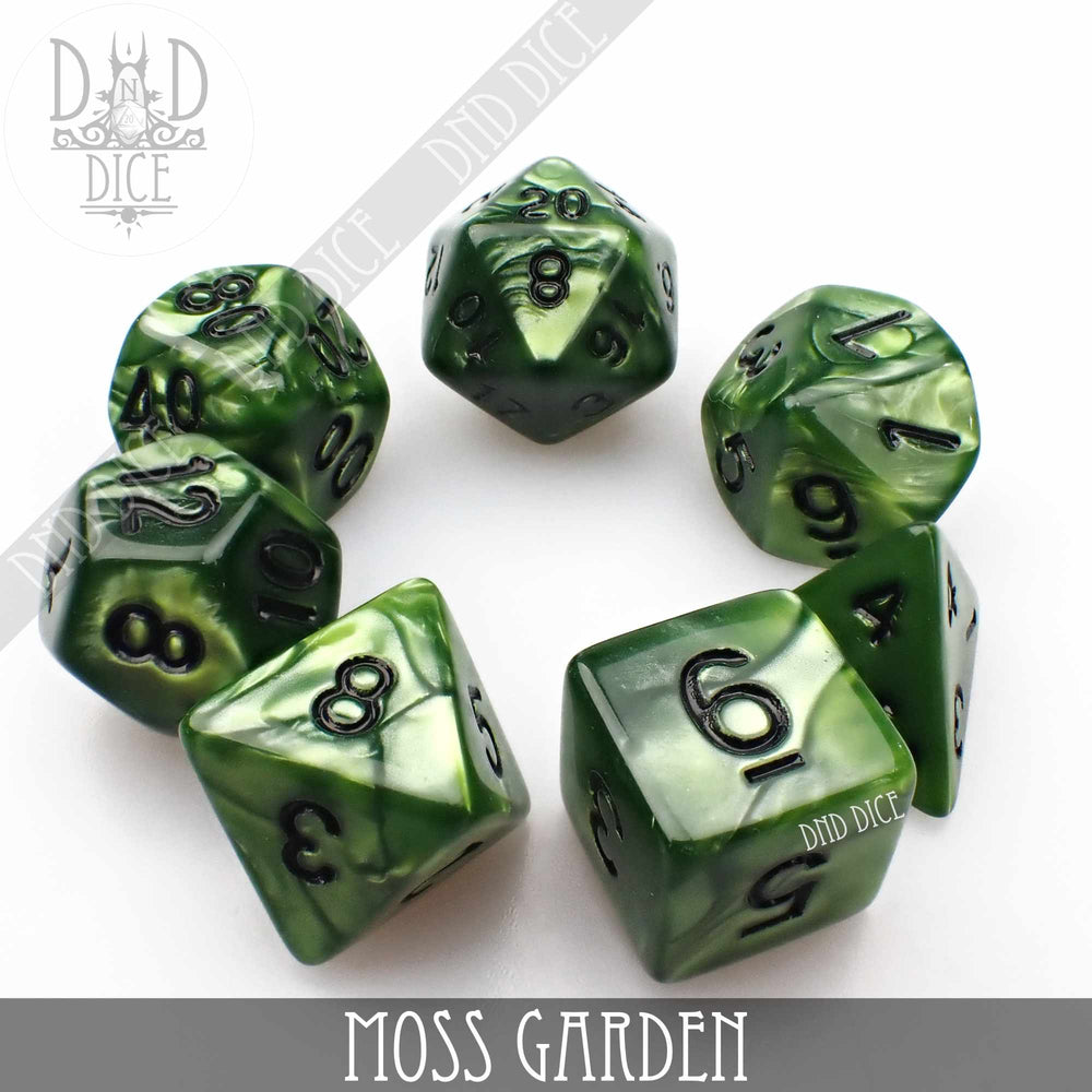 Moss Garden Dice Set (Online Order Only)