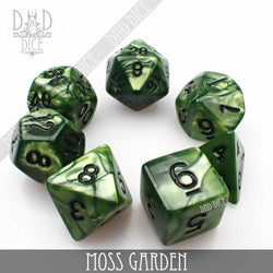 Moss Garden Dice Set (Online Order Only)