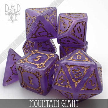 Mountain Giant Dice Set (Oversize) (Online Order Only)