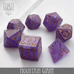 Mountain Giant Dice Set (Oversize) (Online Order Only)