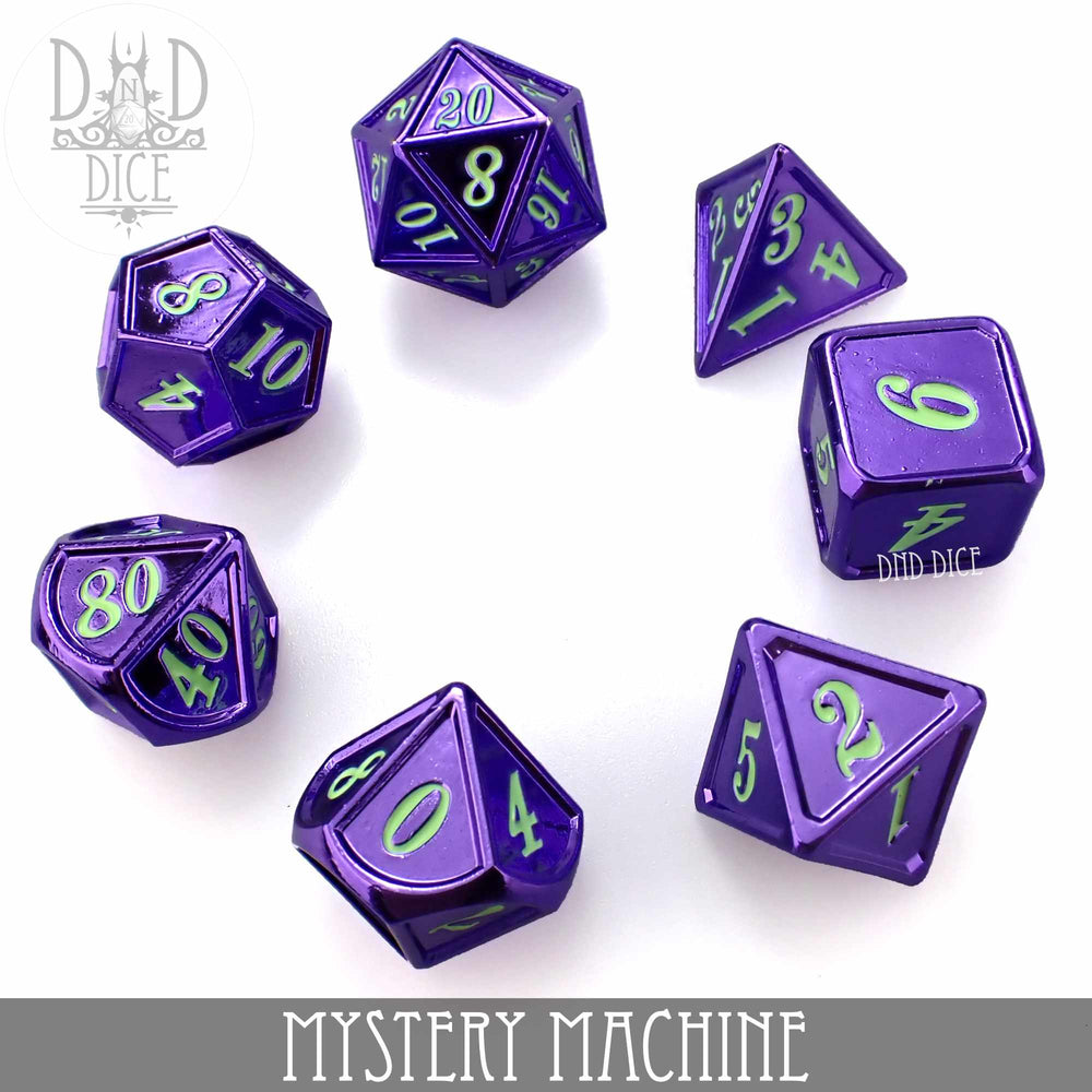 Mystery Machine Metal Dice Set (Online Order Only)