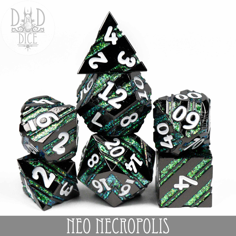 Neo Necropolis Metal Dice Set (Online Order Only)