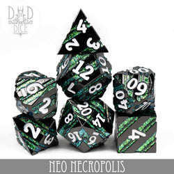 Neo Necropolis Metal Dice Set (Online Order Only)