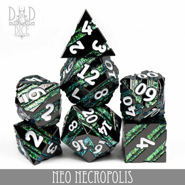 Neo Necropolis Metal Dice Set (Online Order Only)