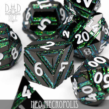 Neo Necropolis Metal Dice Set (Online Order Only)