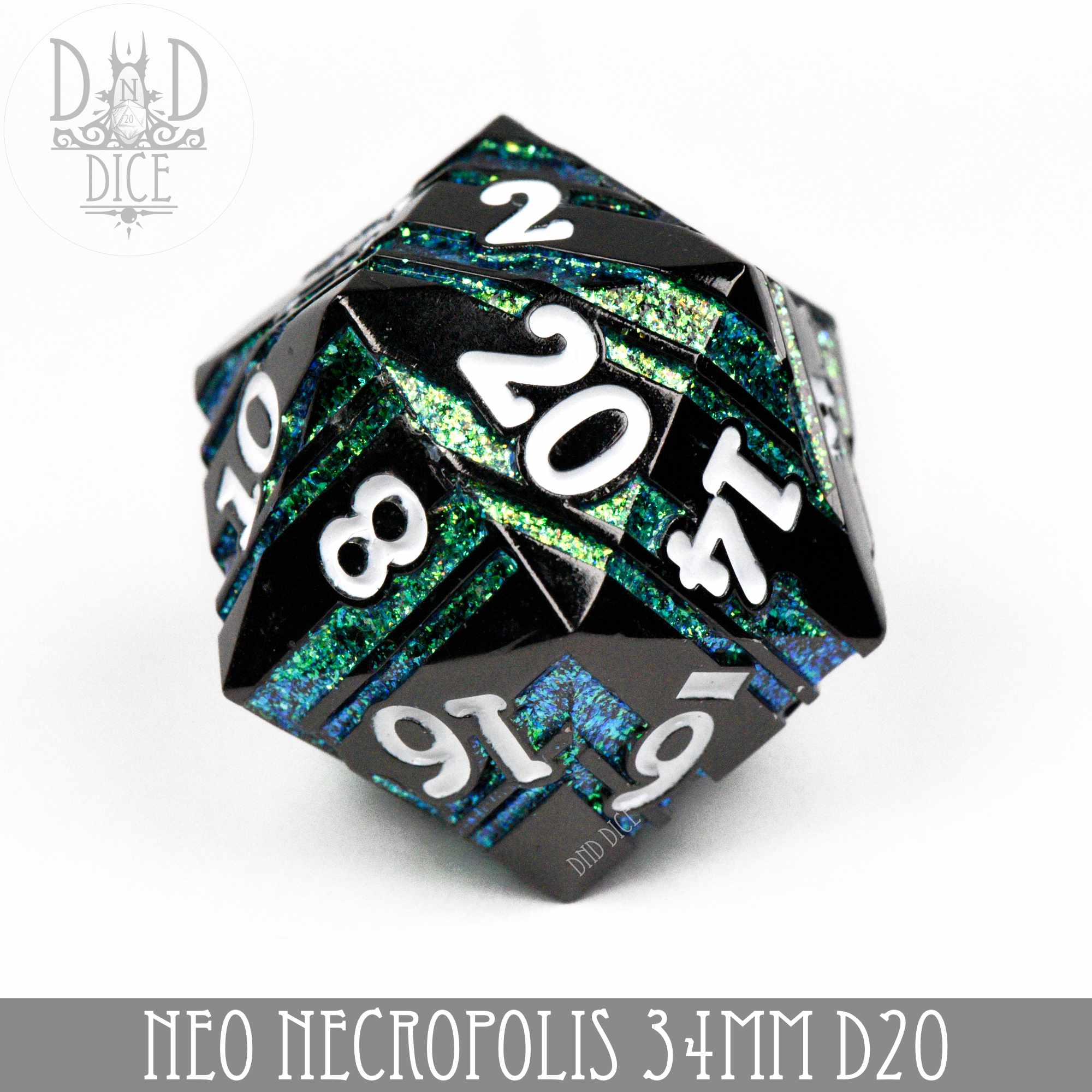 34mm D20 - Neo Necropolis (Metal) (Online Order Only)