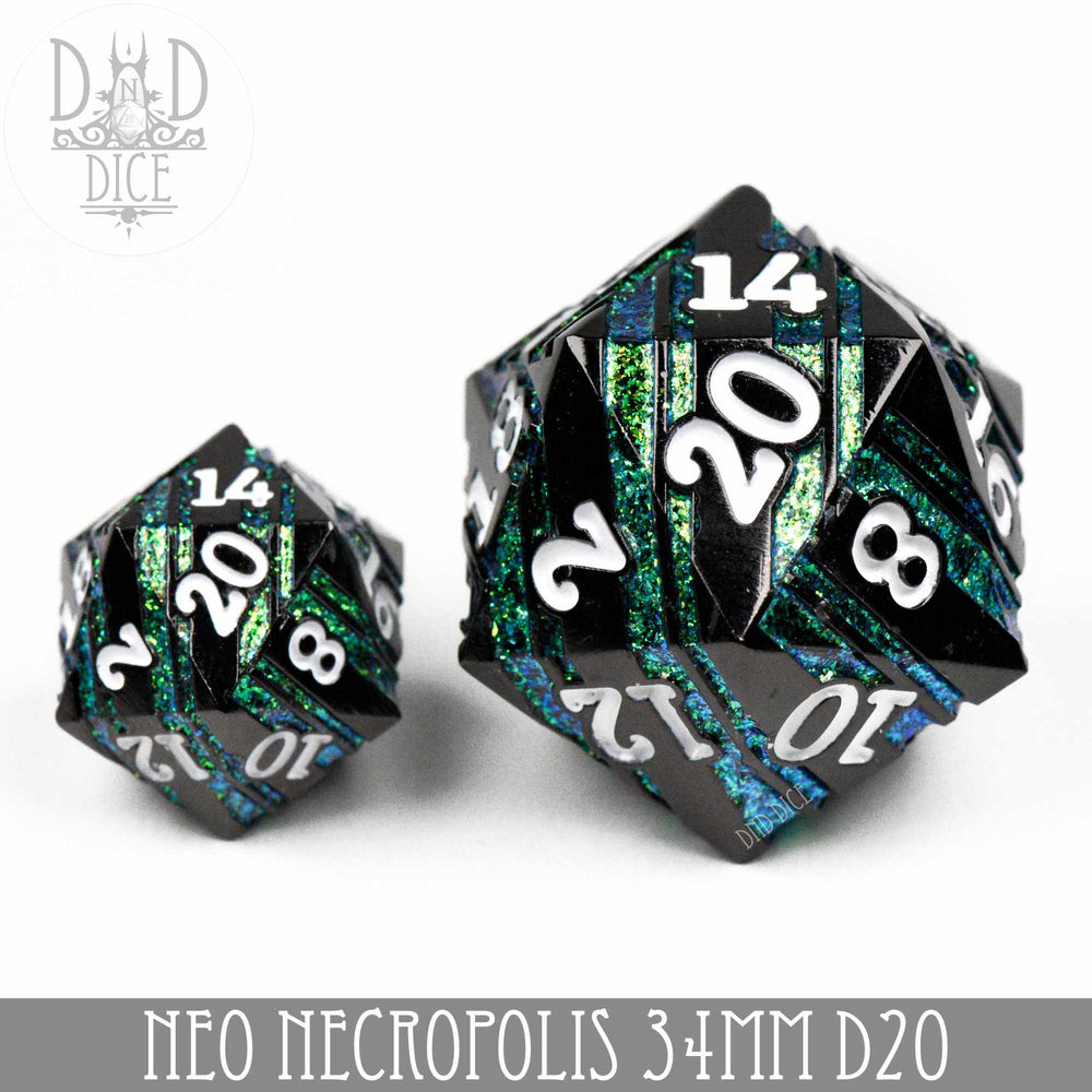 34mm D20 - Neo Necropolis (Metal) (Online Order Only)