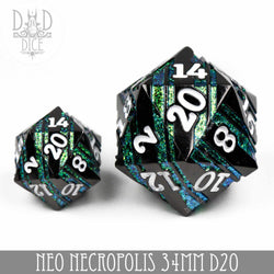 34mm D20 - Neo Necropolis (Metal) (Online Order Only)