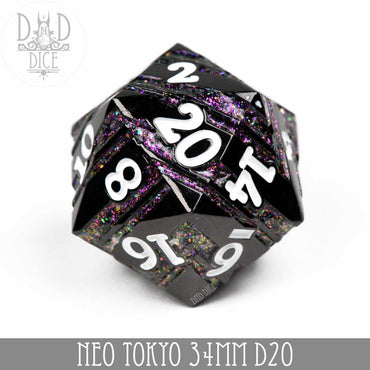 34mm D20 - Neo Tokyo (Metal) (Online Order Only)