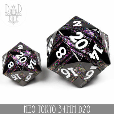 34mm D20 - Neo Tokyo (Metal) (Online Order Only)