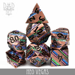Neo Vegas Metal Dice Set (Online Order Only)