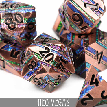 Neo Vegas Metal Dice Set (Online Order Only)