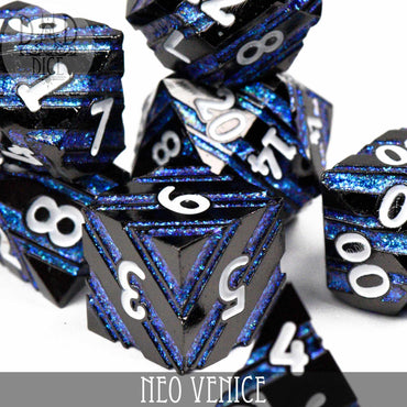 Neo Venice Metal Dice Set (Online Order Only)