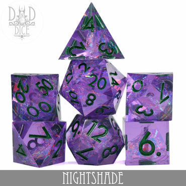 Nightshade (Handmade) Dice Set