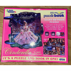 WMP657 Cinderella Puzzle Book by White Mountain Puzzles (ONLINE ORDER ONLY)