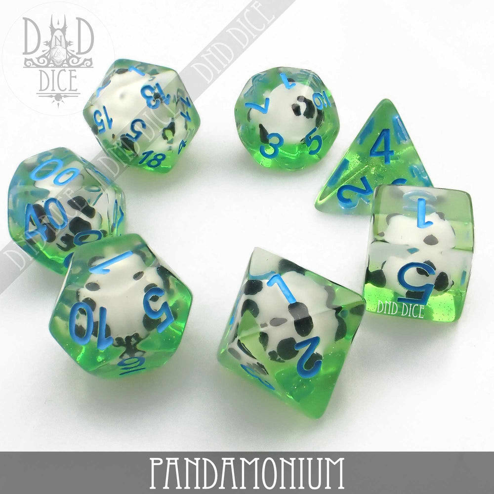 Pandamonium Dice Set (Online Order Only)
