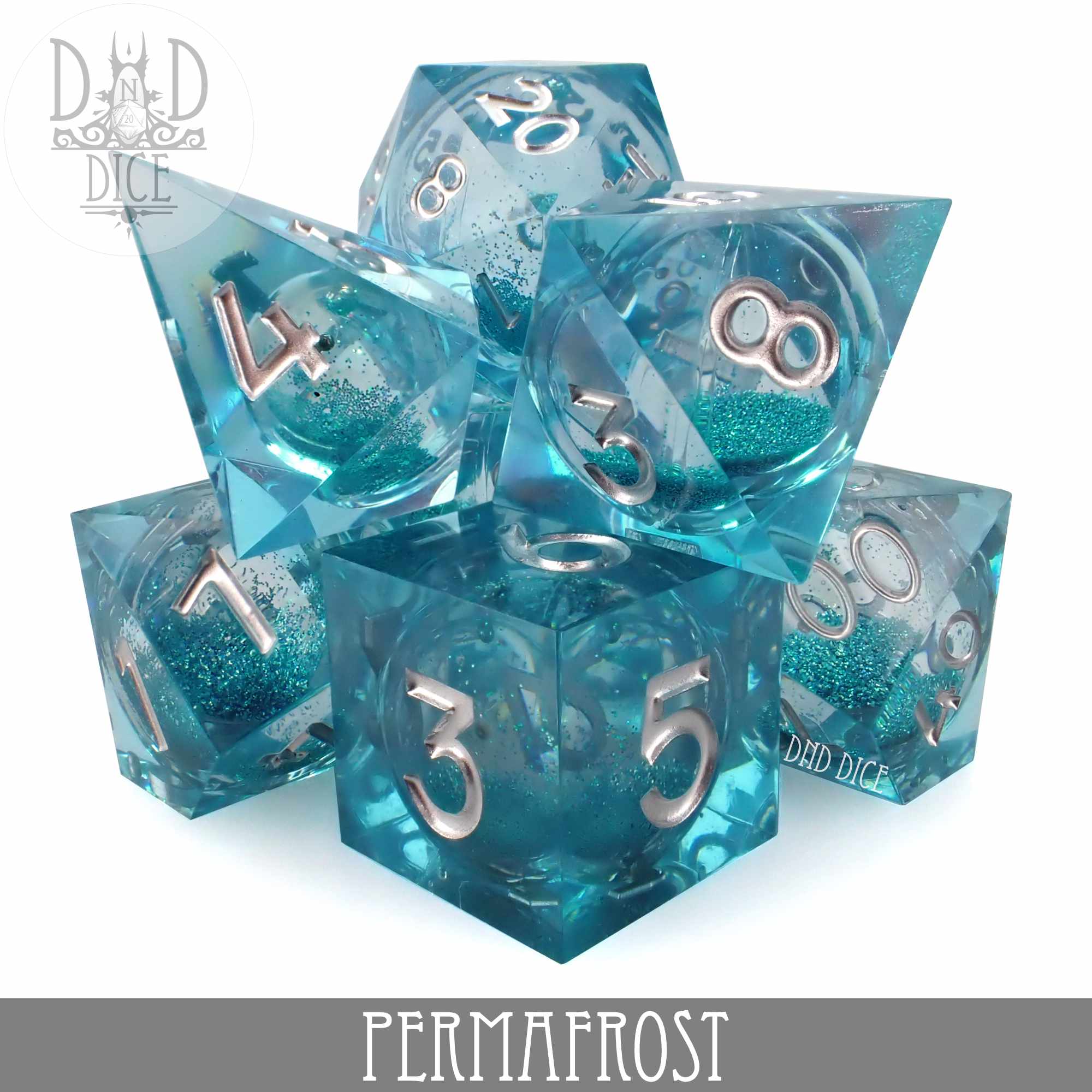 Permafrost Liquid Core Dice Set (Online Order Only)