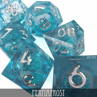 Permafrost Liquid Core Dice Set (Online Order Only)
