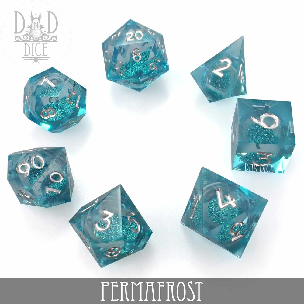 Permafrost Liquid Core Dice Set (Online Order Only)