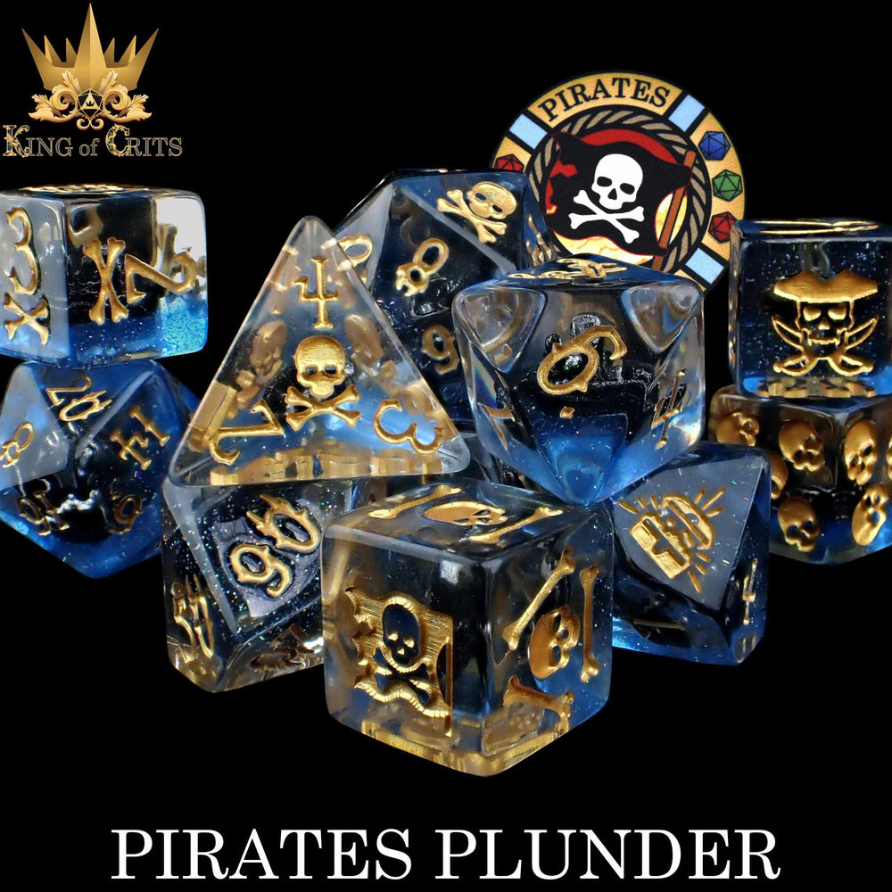 Pirates Plunder 11 Dice Set (Online Order Only)