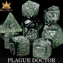 Plague Doctor 11 Dice Set (Online Order Only)