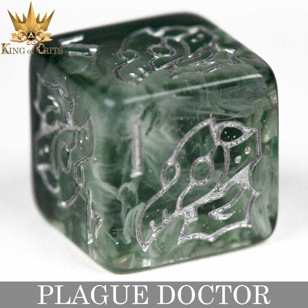 Plague Doctor 11 Dice Set (Online Order Only)
