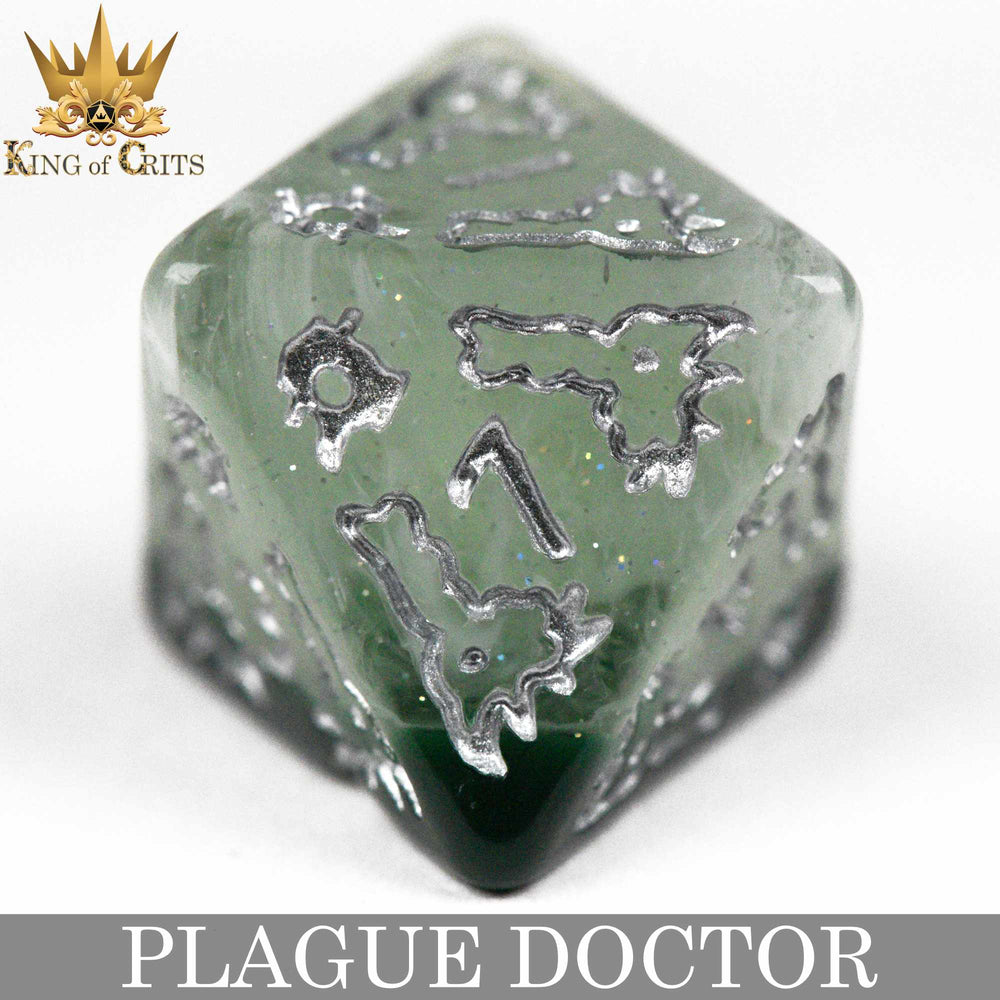 Plague Doctor 11 Dice Set (Online Order Only)