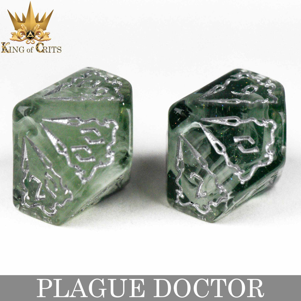 Plague Doctor 11 Dice Set (Online Order Only)