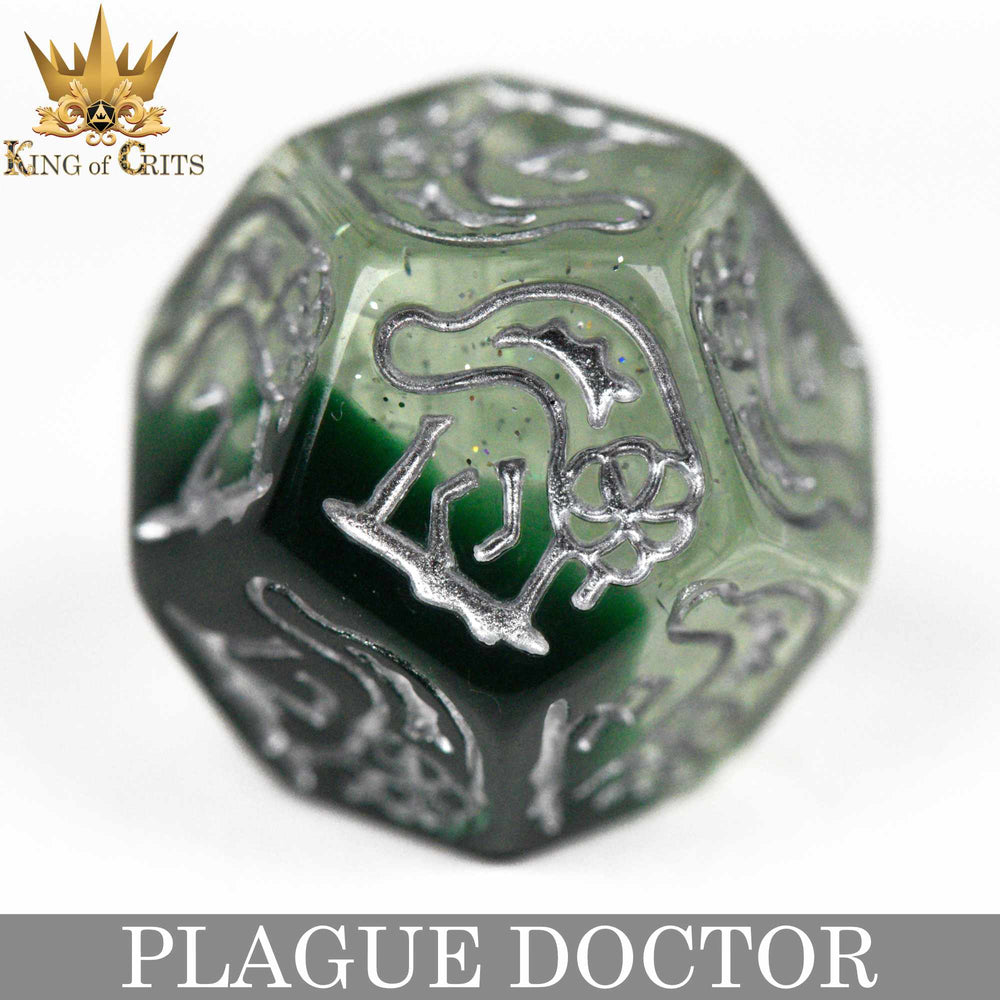 Plague Doctor 11 Dice Set (Online Order Only)