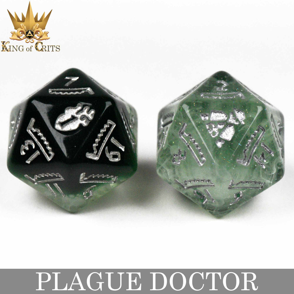Plague Doctor 11 Dice Set (Online Order Only)