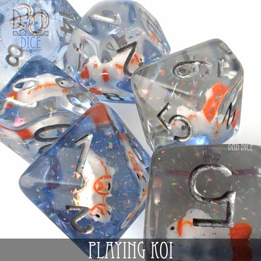 Playing Koi Dice Set (Online Order Only)