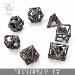 Pocket Dragons Ash - Metal Dice Set (Gift Box) (Online Order Only)