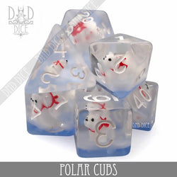 Polar Cubs Dice Set (Online Order Only)
