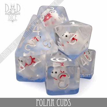 Polar Cubs Dice Set (Online Order Only)