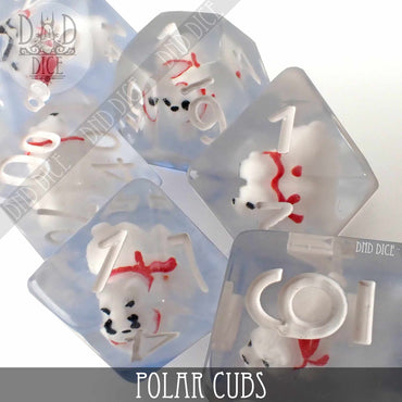 Polar Cubs Dice Set (Online Order Only)