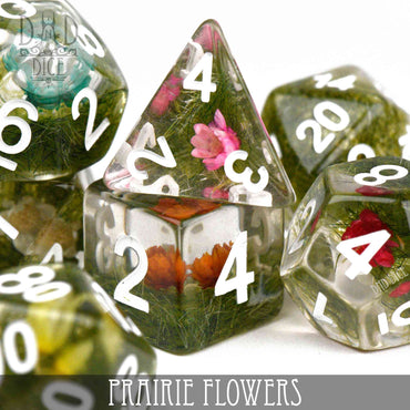 Prairie Flowers Dice Set (Online Order Only)