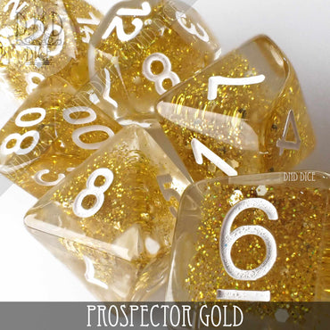 Prospector Gold Dice Set (Online Order Only)