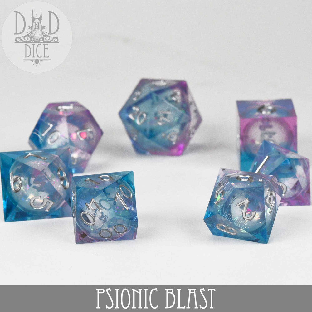 Psionic Blast Liquid Core Dice Set (Online Order Only)