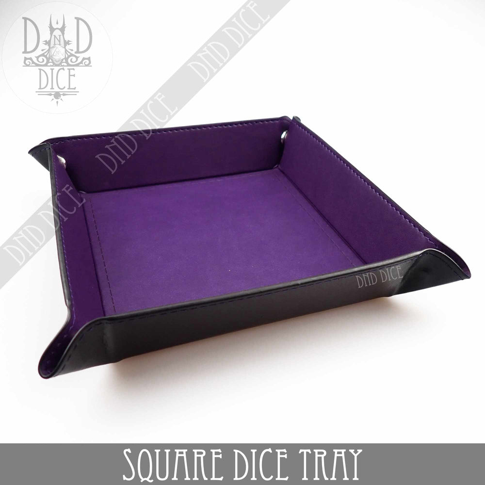 Square Dice Tray (6 Colors) (Online Order Only)