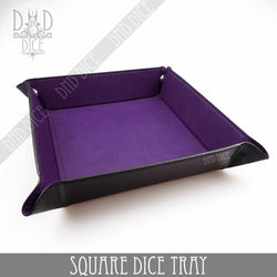 Square Dice Tray (6 Colors) (Online Order Only)