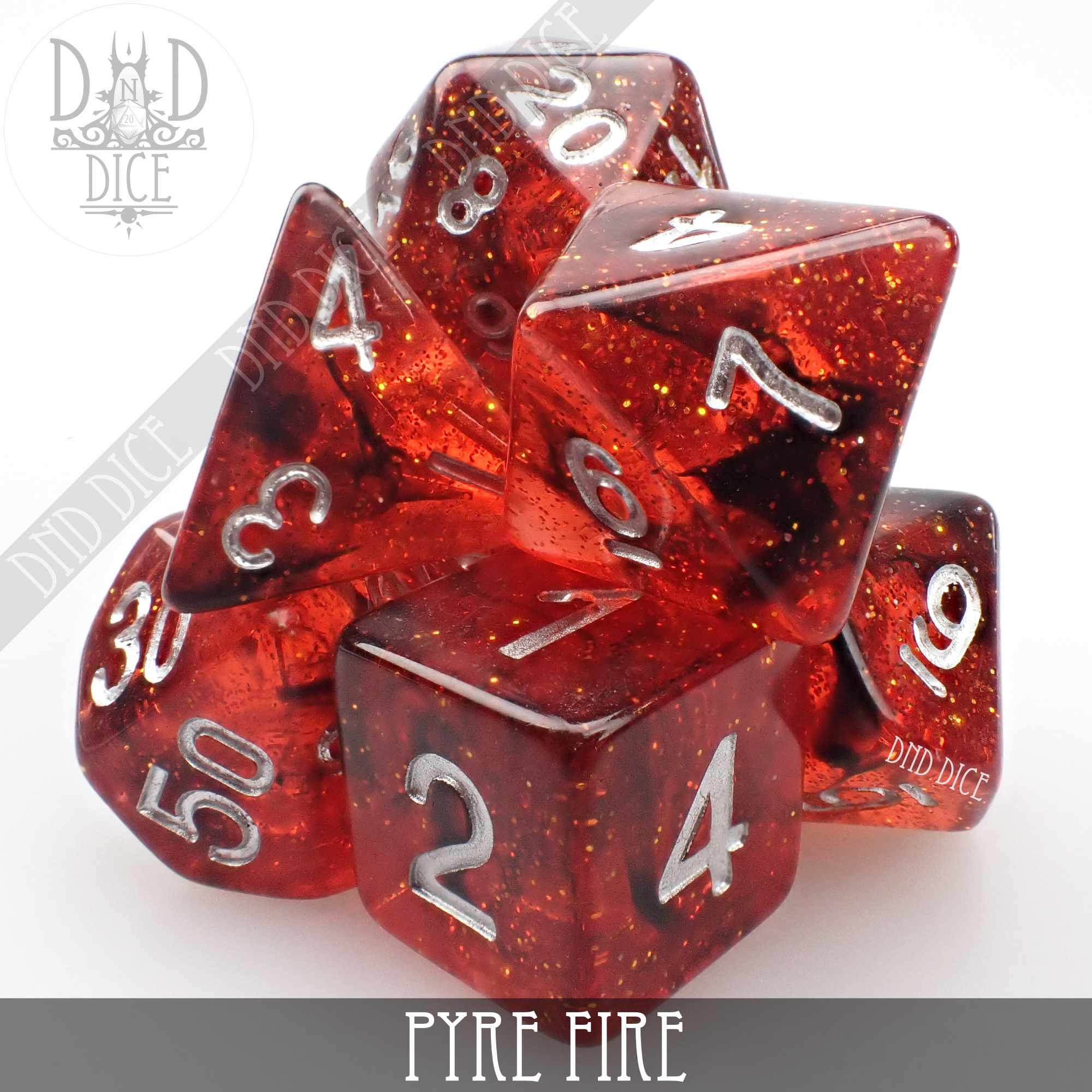 Pyre Fire Dice Set (Online Order Only)