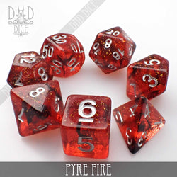 Pyre Fire Dice Set (Online Order Only)