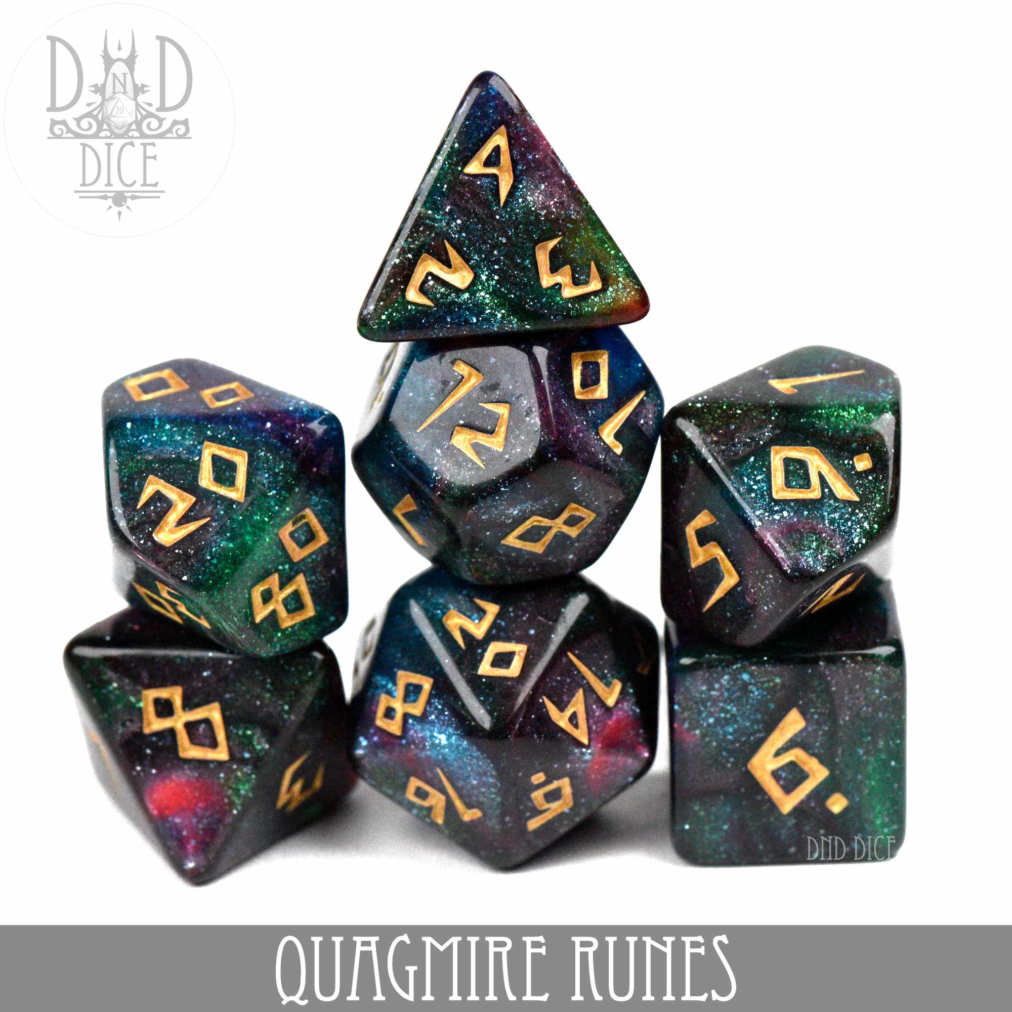 Quagmire Runes Dice Set (Online Order Only)