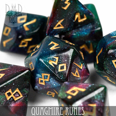 Quagmire Runes Dice Set (Online Order Only)