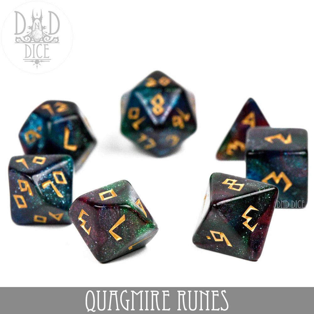 Quagmire Runes Dice Set (Online Order Only)