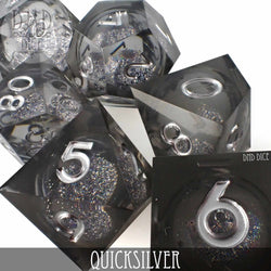 Quicksilver Liquid Core Dice Set (Online Order Only)